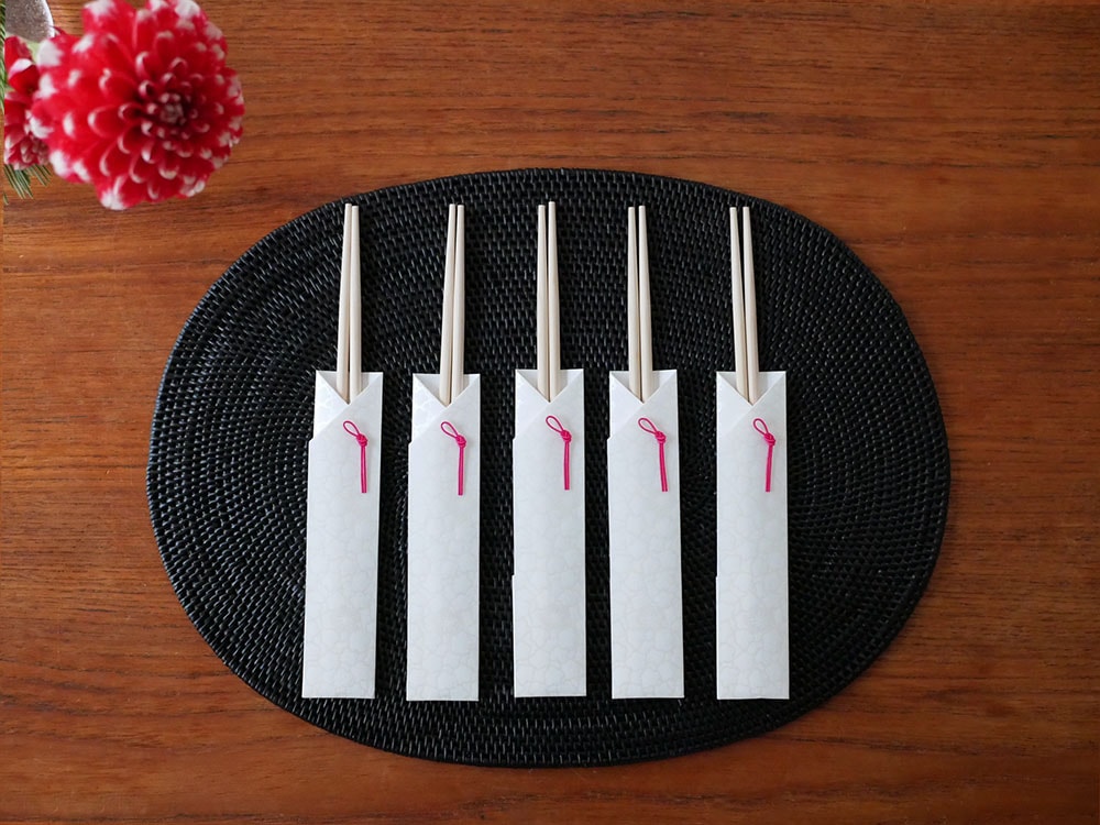 【ADVAITA】 美濃和紙のお箸包み 梅日和