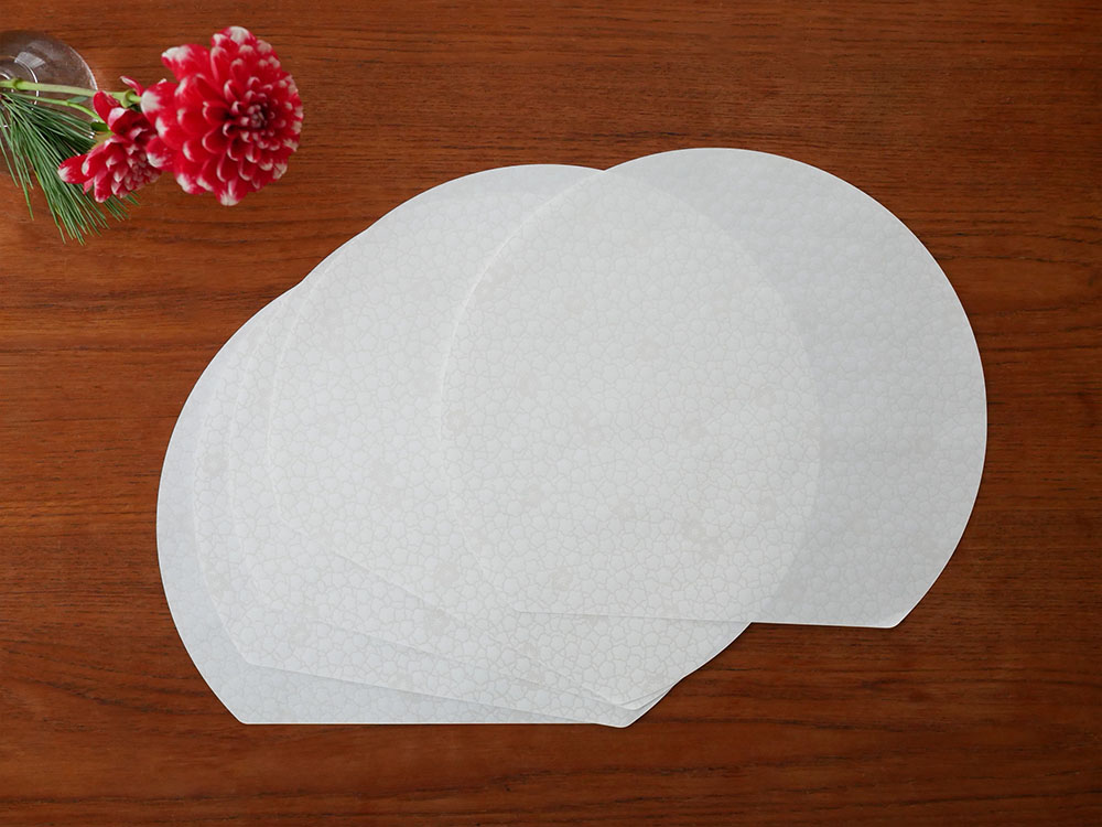 【ADVAITA】 美濃和紙のお膳敷紙 梅日和