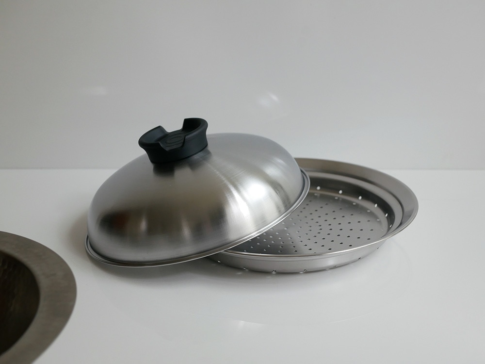 【Arnest/アーネスト】 のせるだけ蒸し器 24-26cm