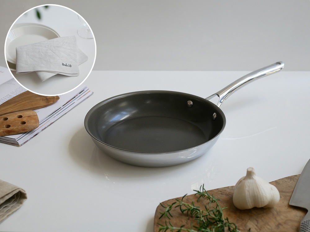 【CORELLE/コレール】こびりつきにくい次世代フライパン Frying pan 24cm《HinataLife限定セット》