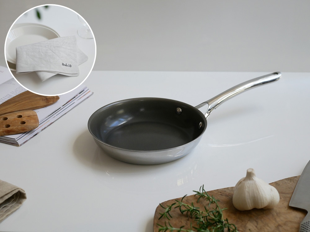 【CORELLE/コレール】こびりつきにくい次世代フライパン Frying pan 20cm《HinataLife限定セット》
