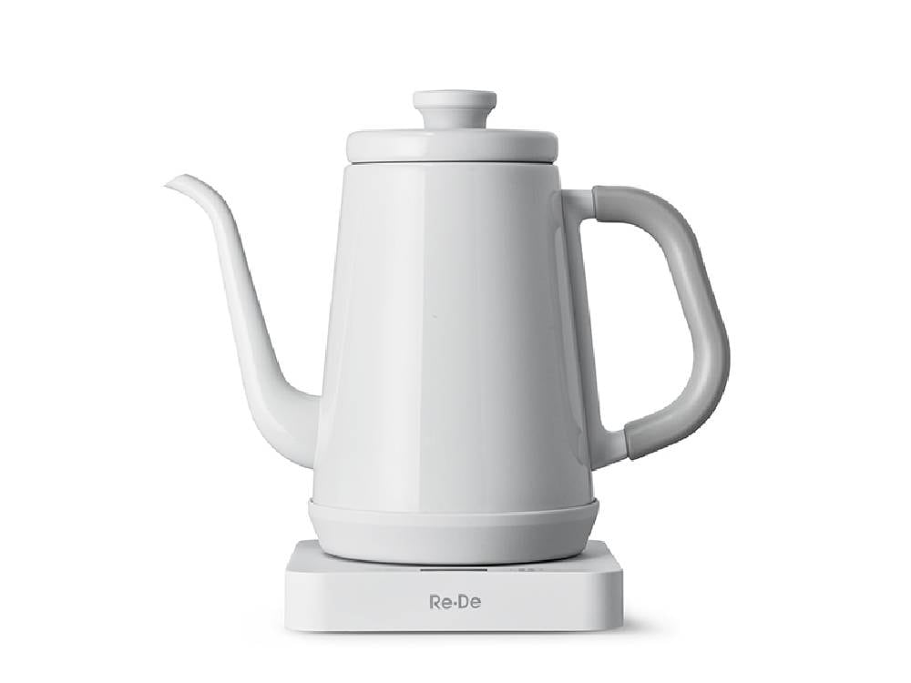 【Re・De】Re・De Kettle 温度調節電気ケトル 1L ホワイト