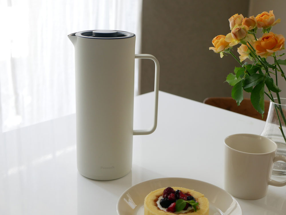【Peacock/ピーコック】おいしい温度が続くLIVINGPOT ホワイト