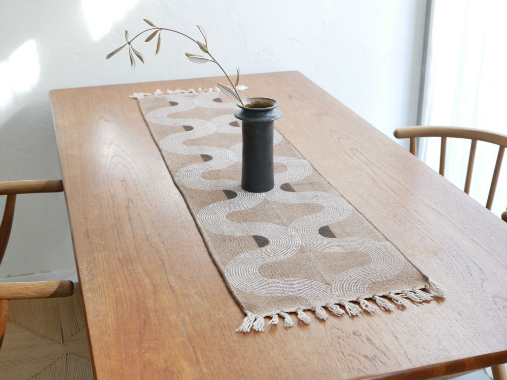 【adepeche/アデペシュ】アクセントになる テーブルランナー 120cm イティネレール|ITEM - ALL