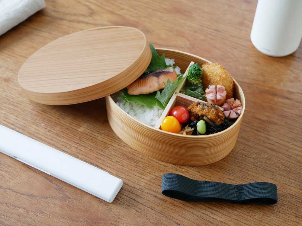 【かのりゅう】食洗機・電子レンジ対応の曲げわっぱ M（600ml）|ITEM - ALL