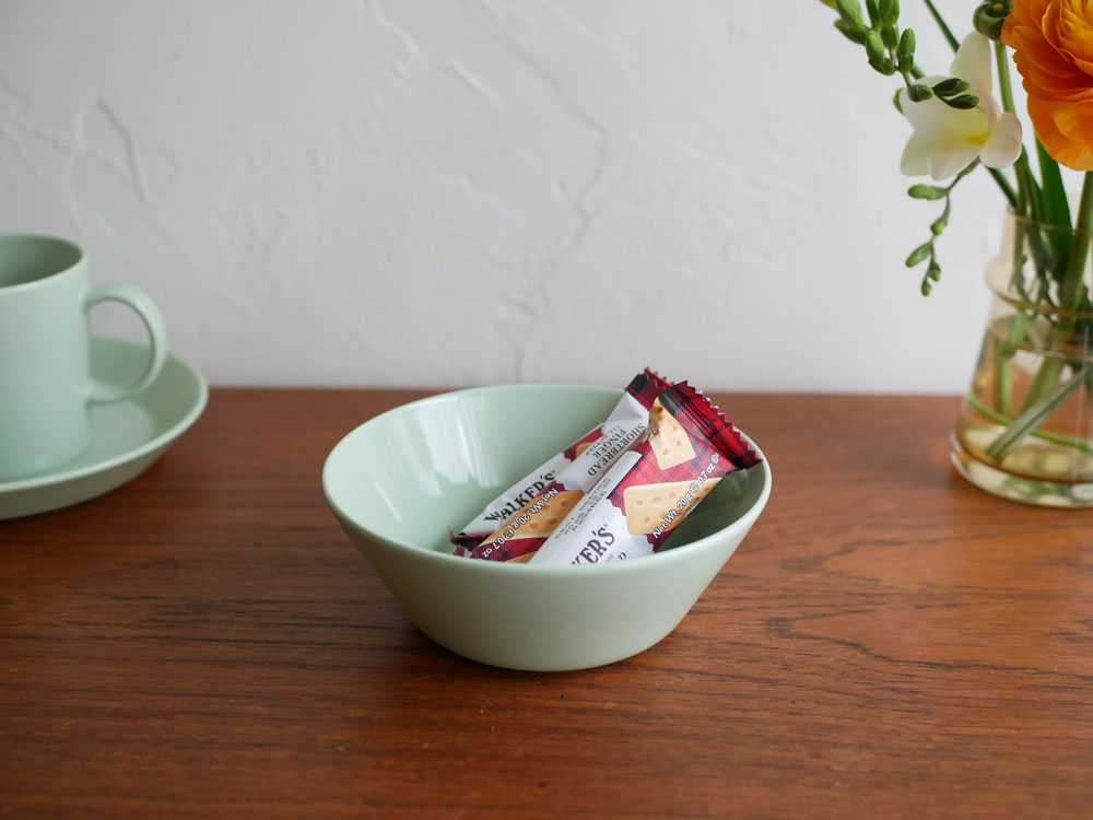 未使用◇イッタラ ティーマ 15cmボウル オリーブグリーン 廃盤