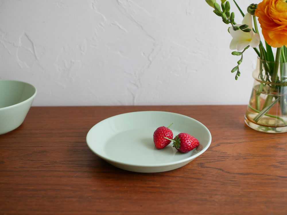 【Iittala/イッタラ】ティーマ プレート 17cm セージグリーン