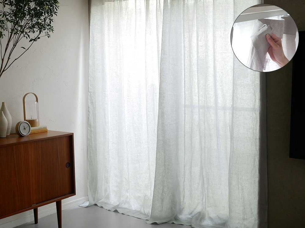 2枚セット　natsusobiku ひなたライフ　リネン　カーテン　マルチクロス 2枚セット natsusobiku ひなたライフ リネン カーテン マルチクロス 2