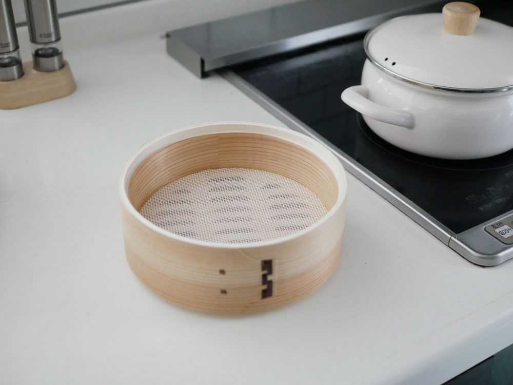 【富士ホーロー】せいろ付きホーロー鍋 18cm せいろ単品