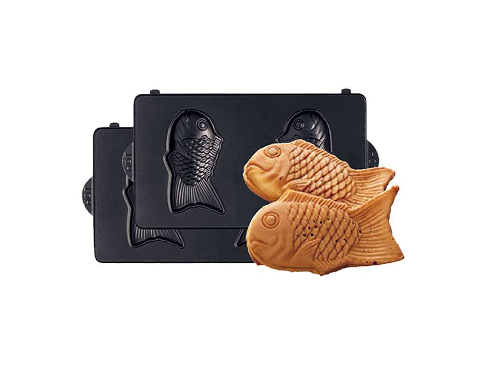 【Vitantonio/ビタントニオ】ワッフル＆ホットサンドベーカー ポワソン（タイ焼き）プレート1組