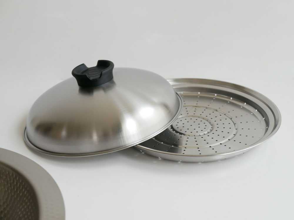 【Arnest/アーネスト】 のせるだけ蒸し器 28-30cm