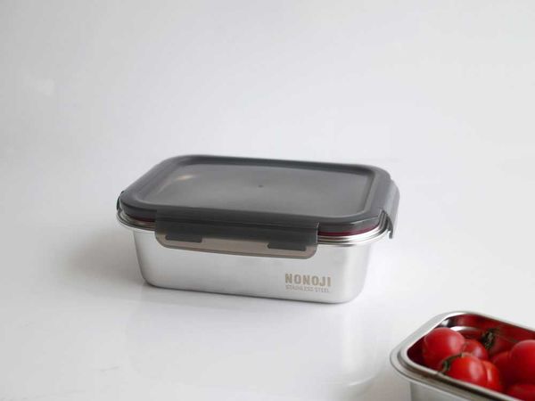 【ののじ】電子レンジ対応ステンレス保存容器 マジックコンテナ M
