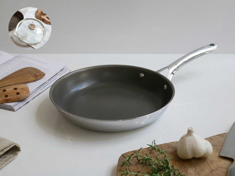 ��CORELLE/���졼��ۤ��Ӥ�Ĥ��ˤ��������� Frying pan / 28cm+�����å�