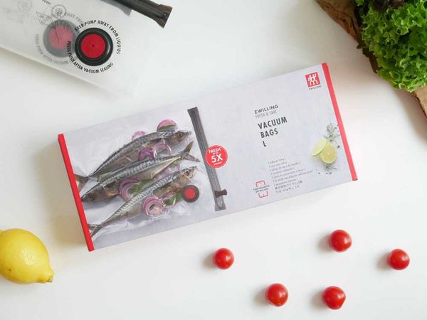 【ZWILLING/ツヴィリング】真空保存 フレッシュ＆セーブ プレミアム バッグ / Lサイズ 3枚セット