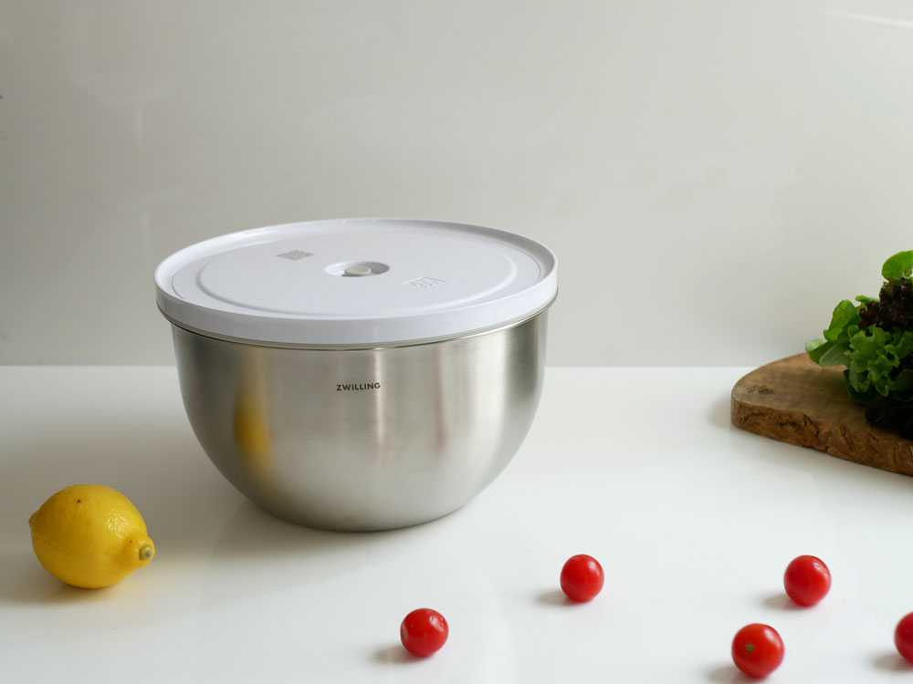 ��ZWILLING/�ĥ�����󥰡ۿ�����¸�ܥ��� �ե�å���������� �ץ�ߥ��� ���ƥ�쥹 / L 24cm