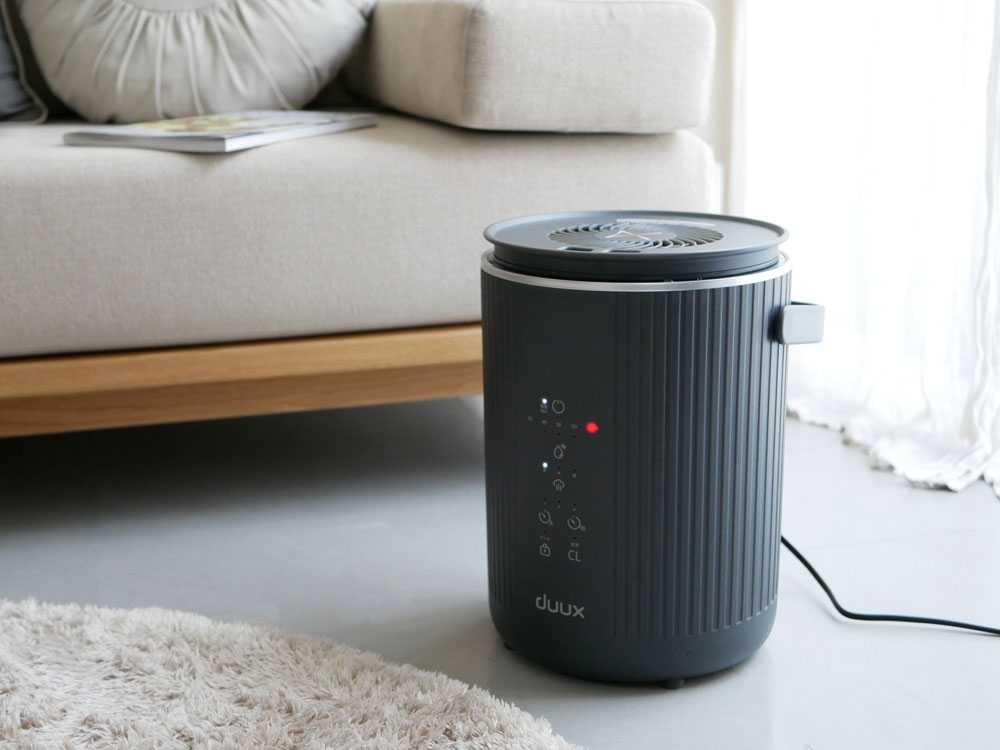 Duux/デュクス】省エネ大容量スチーム加湿器 Dawn グレー｜【公式
