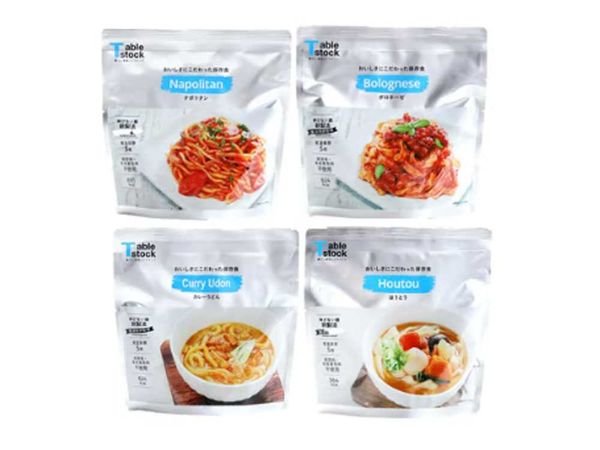 【Table Stock/テーブルストック】 おいしさにこだわった保存食 / 4種×各1PC
