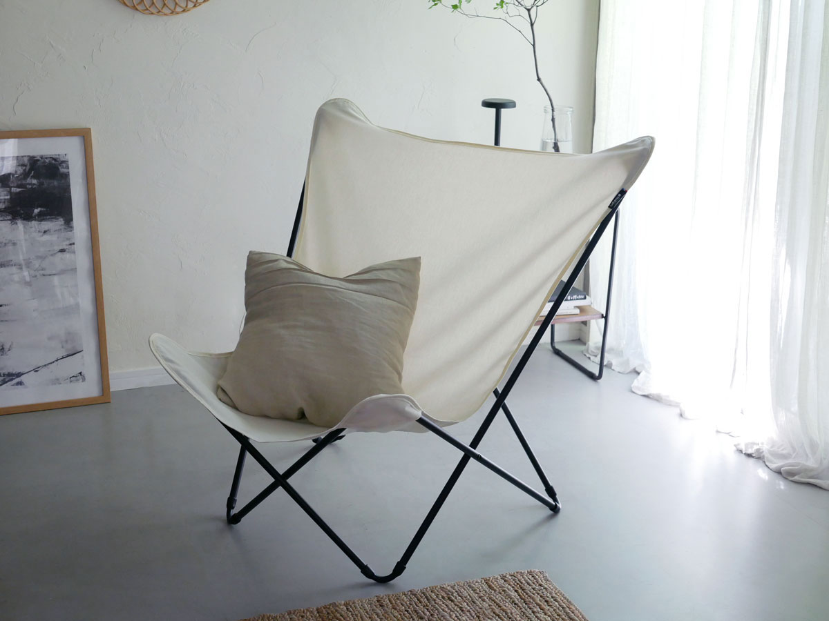 【Lafuma/ラフマ】デザインチェア Pop Up XL ホワイト｜【公式】インテリア雑貨の総合通販「ひなたライフ」アプリNEW OPEN