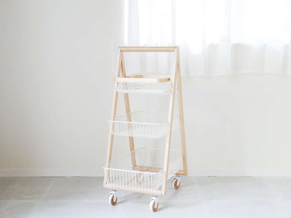 Hinata Life キャリーバスケットワゴンL 【公式通販】