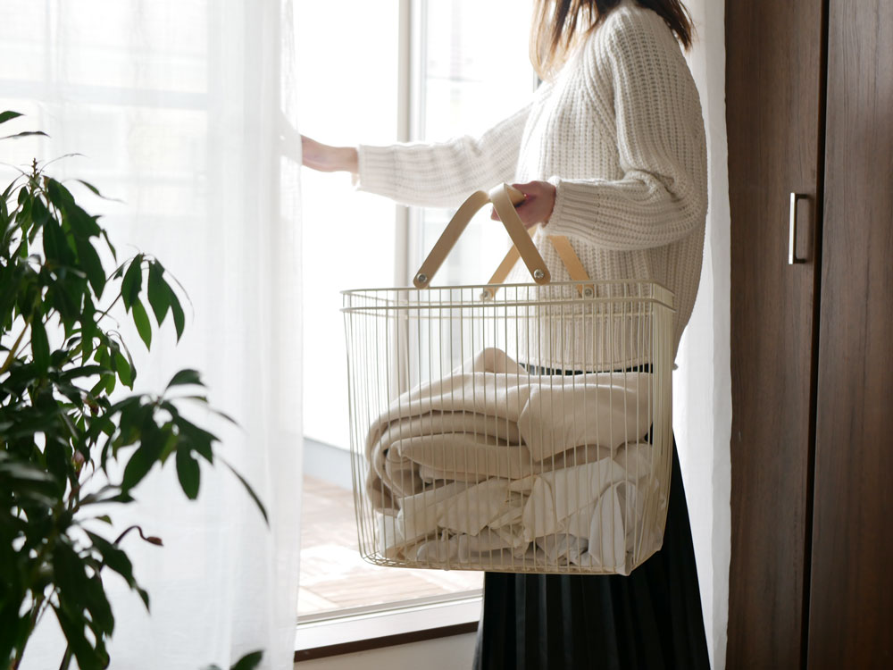 Hinata Life キャリーバスケットワゴンL 【公式通販】