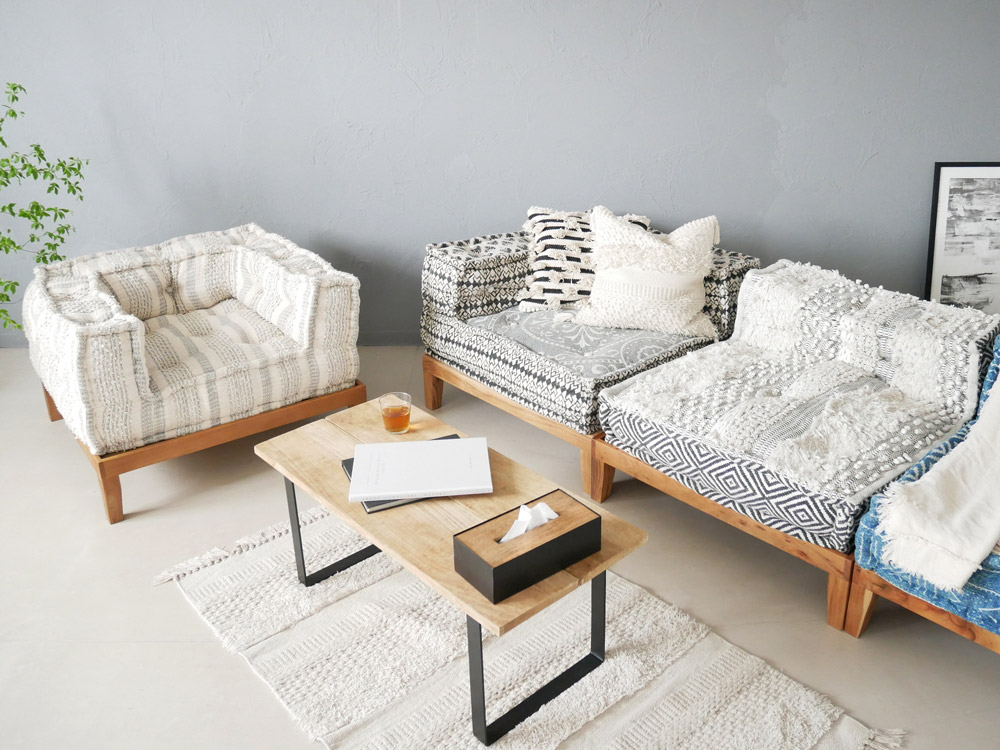 アデペシュ ウッドベース マルチブロックソファー用