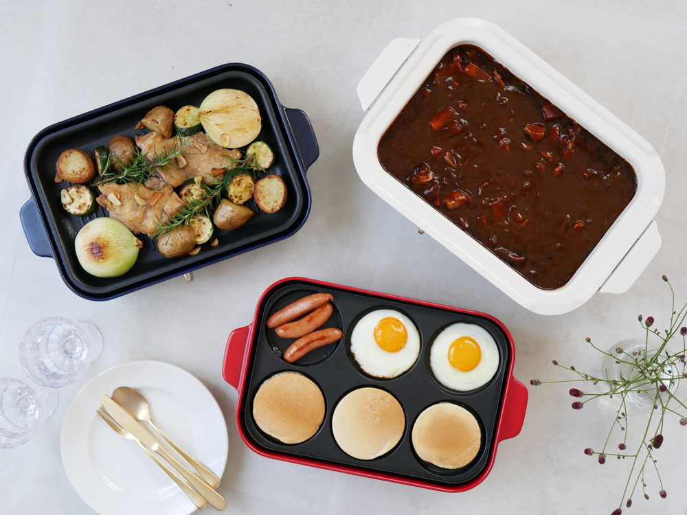 Bruno コンパクトホットプレート用 マルチプレート 公式 インテリア雑貨の総合通販 ひなたライフ アプリnew Openキャンペーン実施中