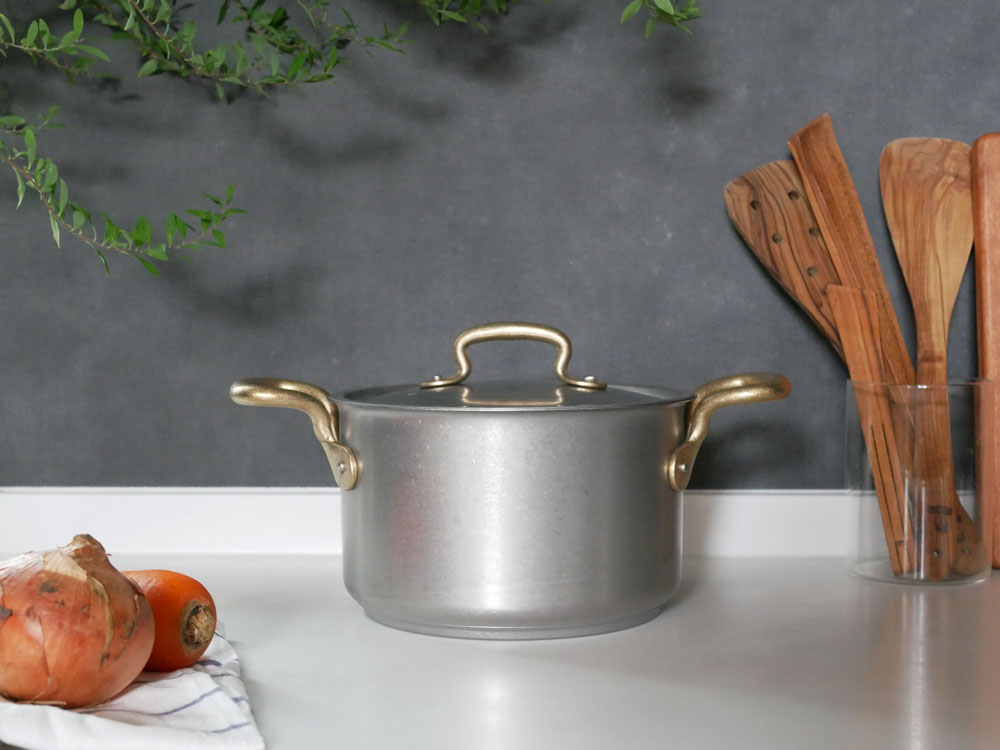 サンボネ　1965Vintageソースポット16 片手鍋 sambonet サンボネ 1965Vintageソースポット16 片手鍋 sambonet サンボネ