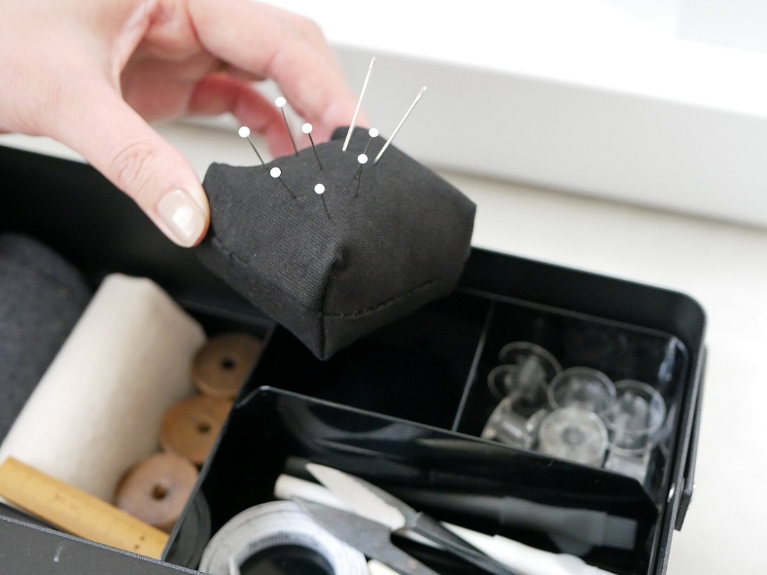 Tower 裁縫箱 ブラック 公式 インテリア雑貨の総合通販 ひなたライフ アプリnew Openキャンペーン実施中