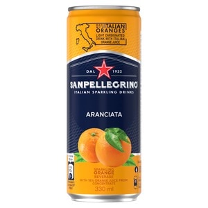 アランチャータ（オレンジ）【サンペレグリノ】炭酸入り飲料