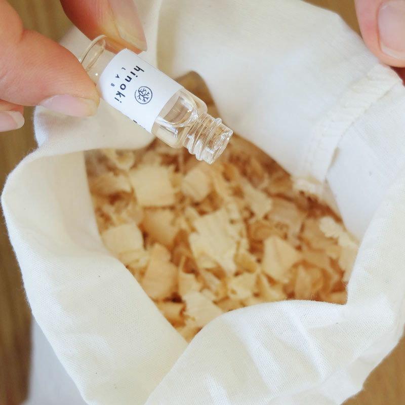 アロマサシェ 精油 ひのき木 L 芳香 消臭袋 香り袋 Aroma Sachet Hinoki Lab アロマサシェ 精油 ひのき木 L 芳香 消臭袋 香り袋 Aroma Sachet Hinoki Lab