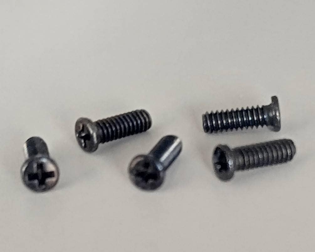 ヒロボー HIROBO パーツ 【2533-030】 なべ頭ビス M1.7X5 黒 （5本）