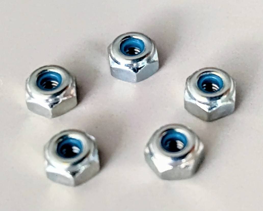 ヒロボー HIROBO パーツ 【2505-009】 M2 ナイロンナット・５個（残り部材わずか）