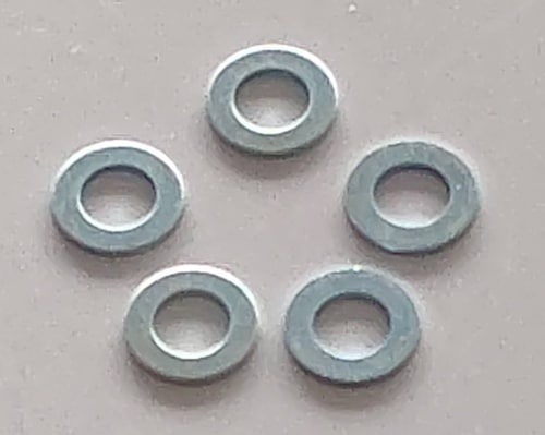 ヒロボー HIROBO パーツ 【2506-003】 FW 3X6X0.5T（5個）（残り部材わずか）