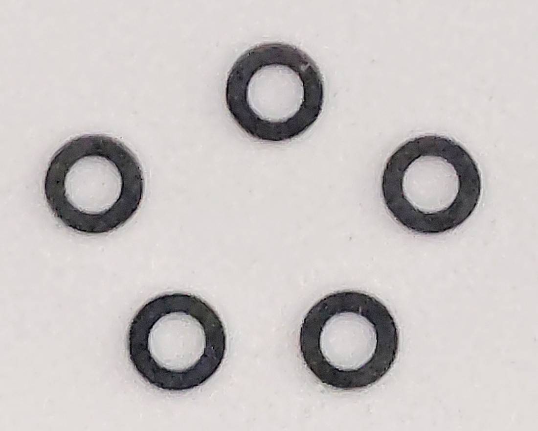 ヒロボー HIROBO パーツ 【2506-060】FW 1.4X3X0.3 T（5個）（残り部材わずか）