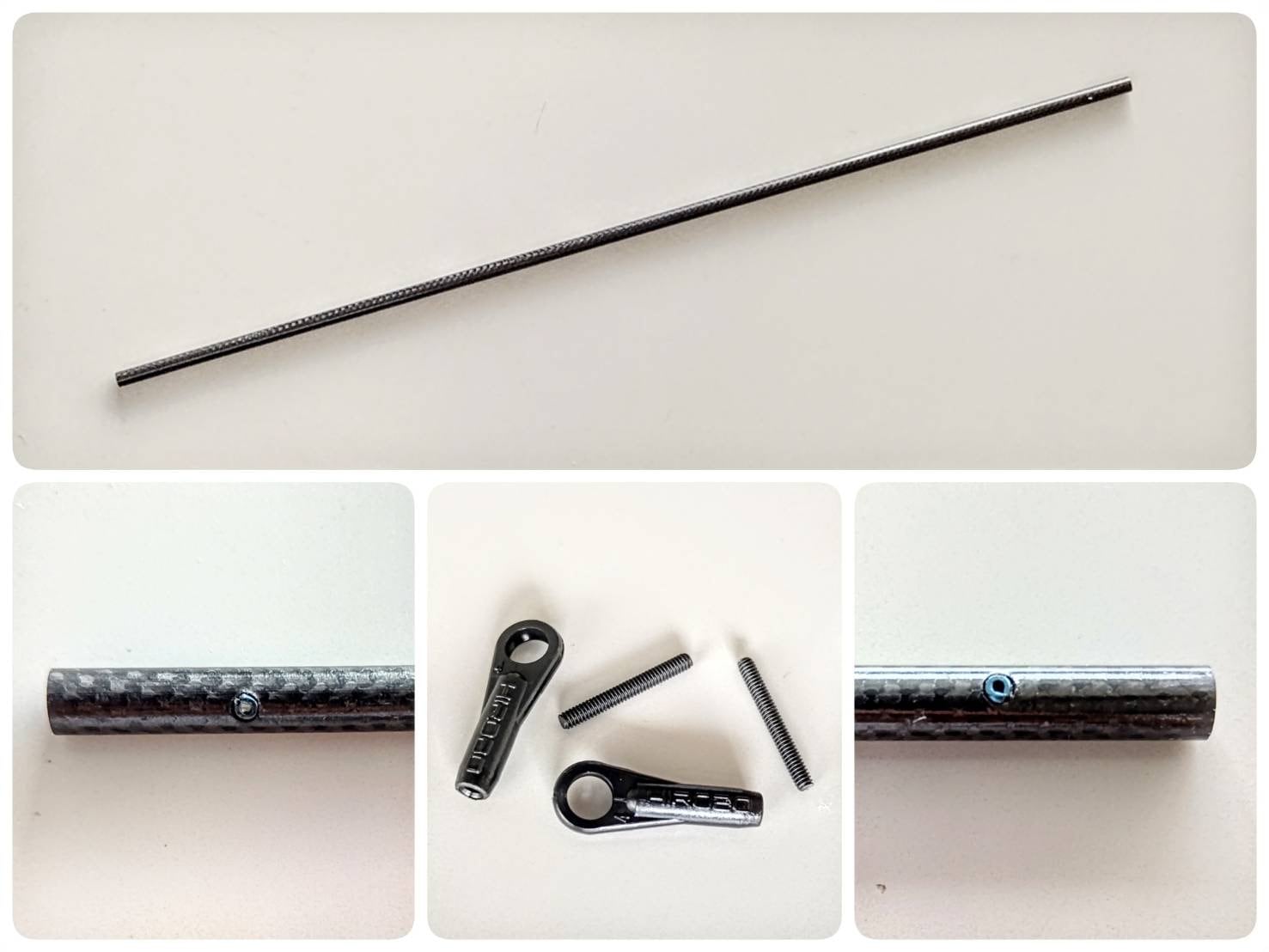 ヒロボー HIROBO パーツ 【0414-559】D3V2　ラダーリンクロッド　L=330【最終在庫】