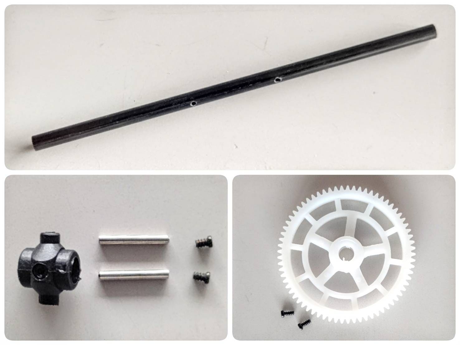 ヒロボー HIROBO パーツ 【0301-079】 XRB φ4 メインマスト L=105(カーボン)【最終在庫】