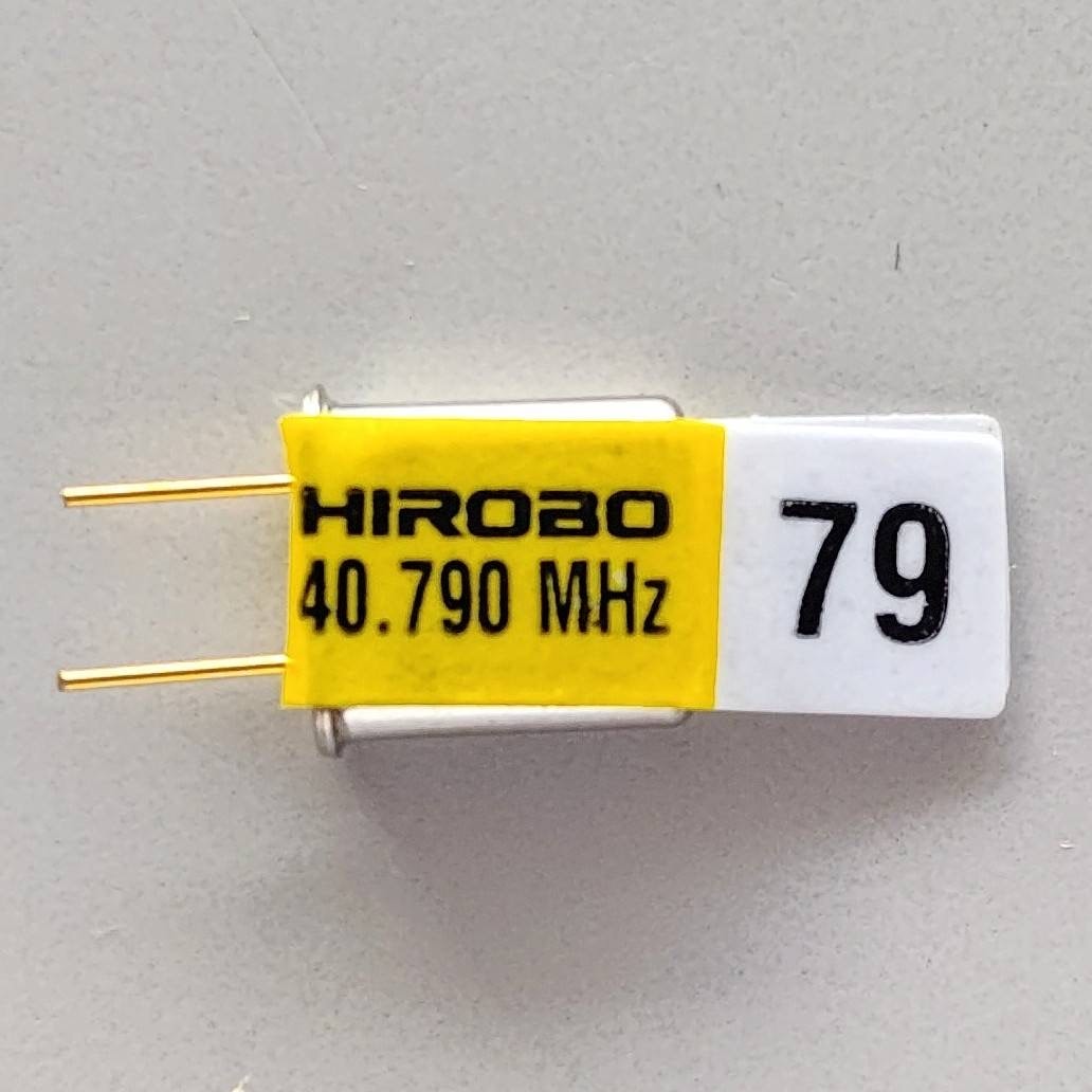 ヒロボー HIROBO パーツ 【0301-093】 XRB-SR クリスタル 40.790MHz/79