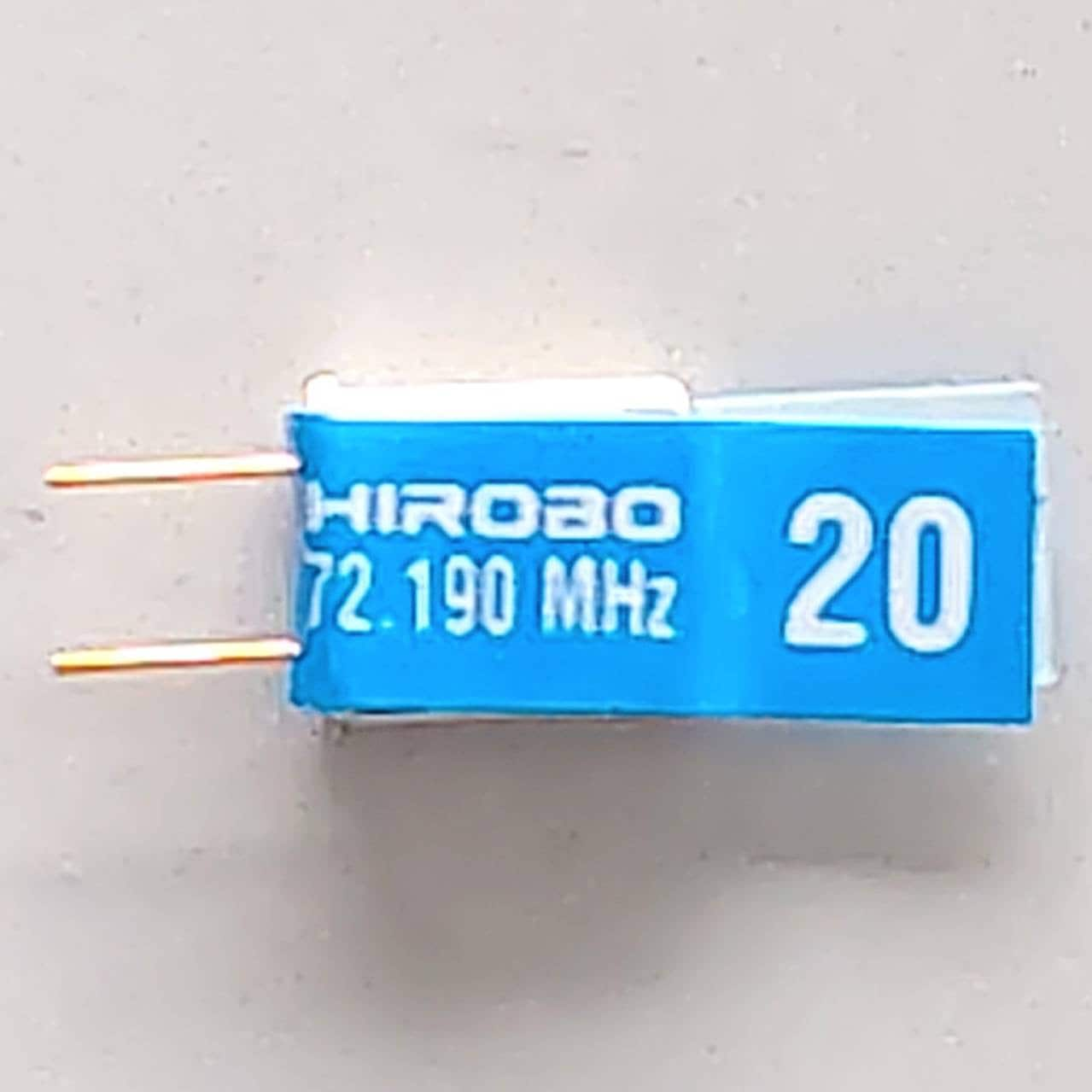 ヒロボー HIROBO パーツ 【0302-074】 S.R.B クリスタル 72.190MHz/20【最終在庫】