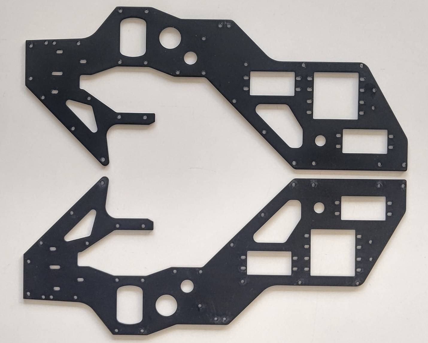 ヒロボー シャトル メインフレーム エンジン マフラー サーボ ジャイロ Shuttle シャトル Plus+2 エンジン/マフラーレス組立キット