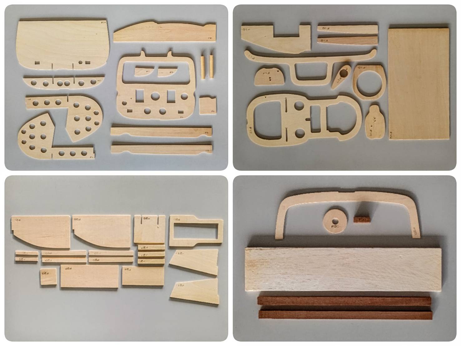 ヒロボー HIROBO パーツ 【0405-147】胴枠セット【在庫限り】
