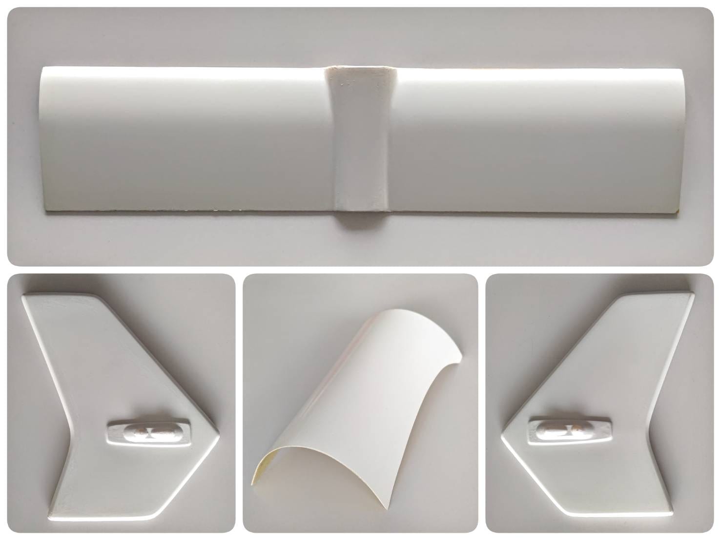 ヒロボー HIROBO パーツ 【0414-273】 EC135 尾翼セット【販売終了】