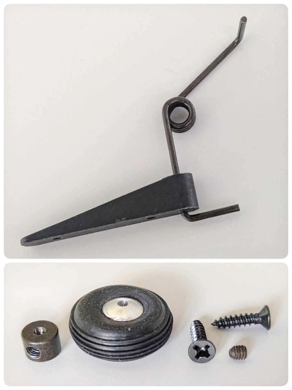 ヒロボー HIROBO パーツ 【0004-096】 PS テールギヤセット(タイヤ付き)【最終在庫】