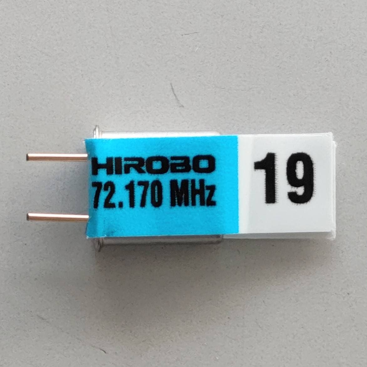 ヒロボー HIROBO パーツ 【0301-100】 XRB-SR クリスタル 72.170MHz/19【最終在庫】