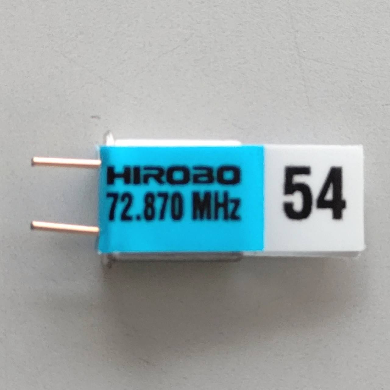 ヒロボー HIROBO パーツ 【0301-103】 XRB-SR クリスタル 72.870MHz/54【最終在庫】