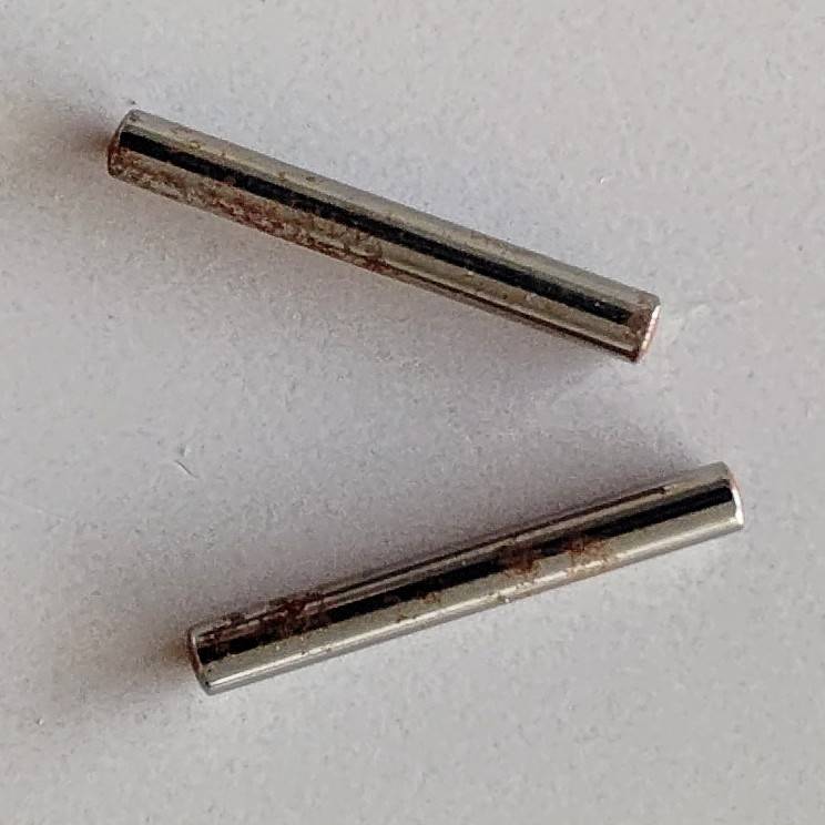 ヒロボー HIROBO パーツ 【2509-001】 ニードルピン1.5X11.8 アウトレット・錆あり【最終在庫】