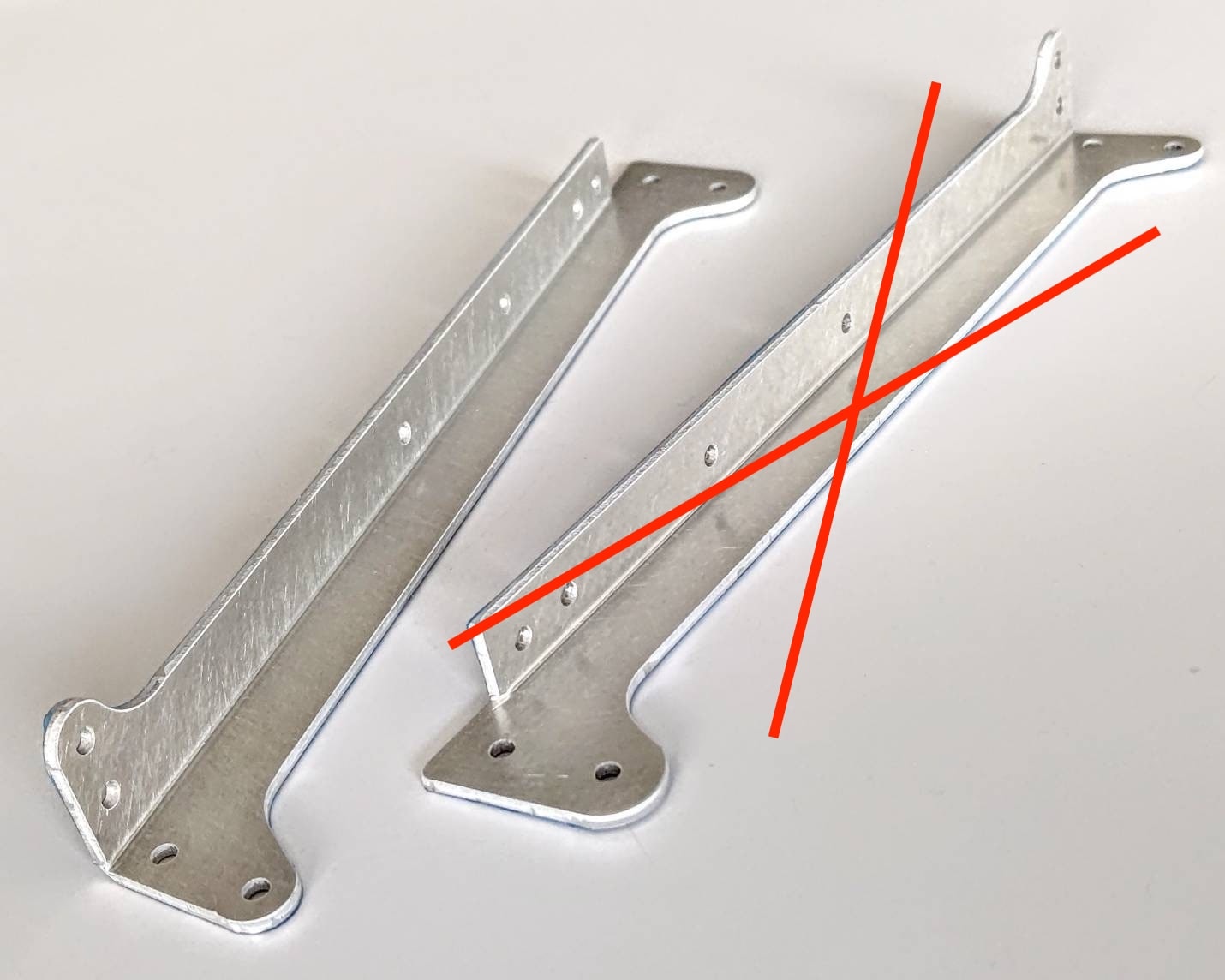 ヒロボー HIROBO パーツ 【0405-314-1】 バーチカルフレーム (F)(アウトレット Lのみ)【在庫限り】