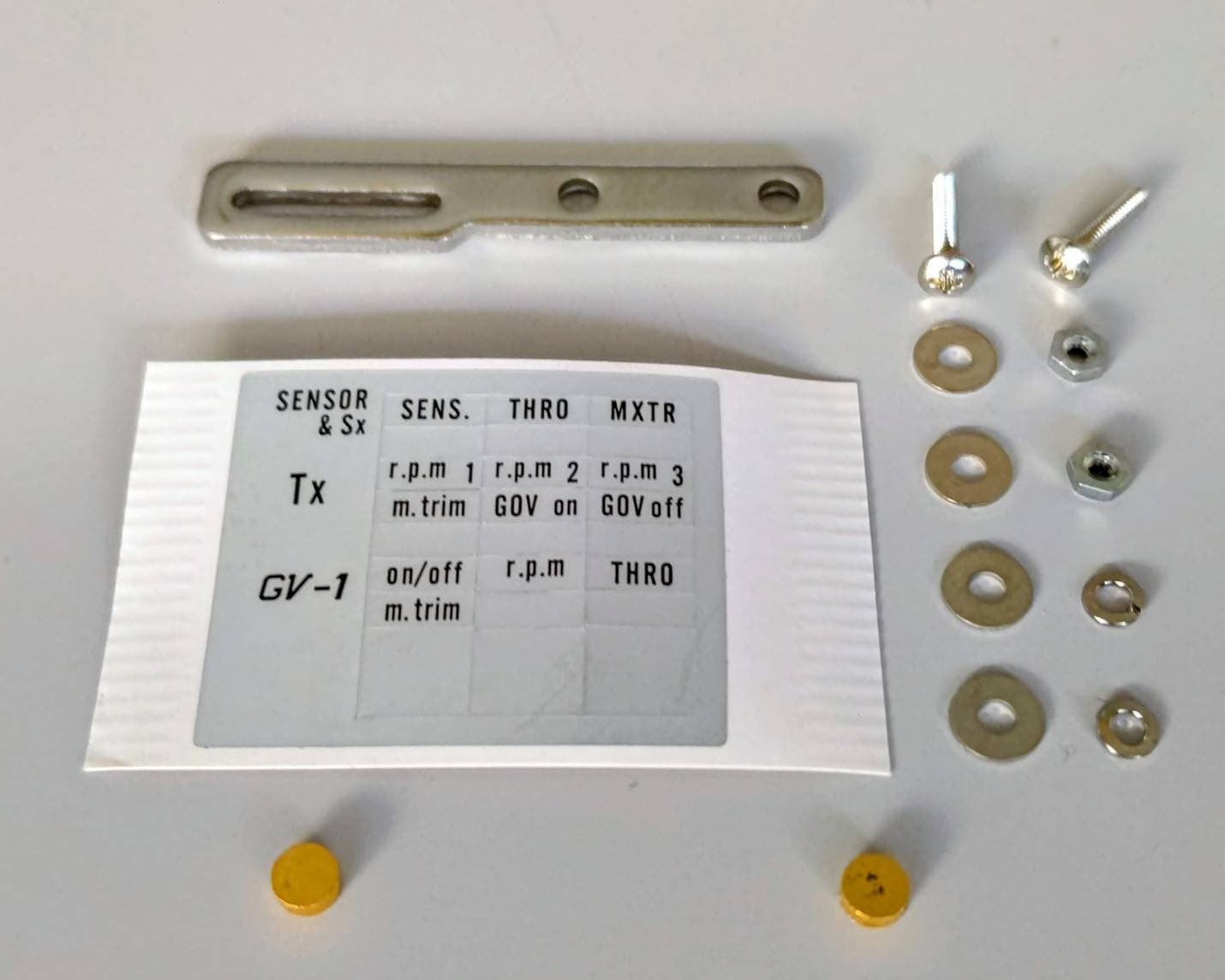 ☆ ジャンク品  【4033】Futaba BS3219  GV-1センサーステーセット（３０）用（デッドストック）