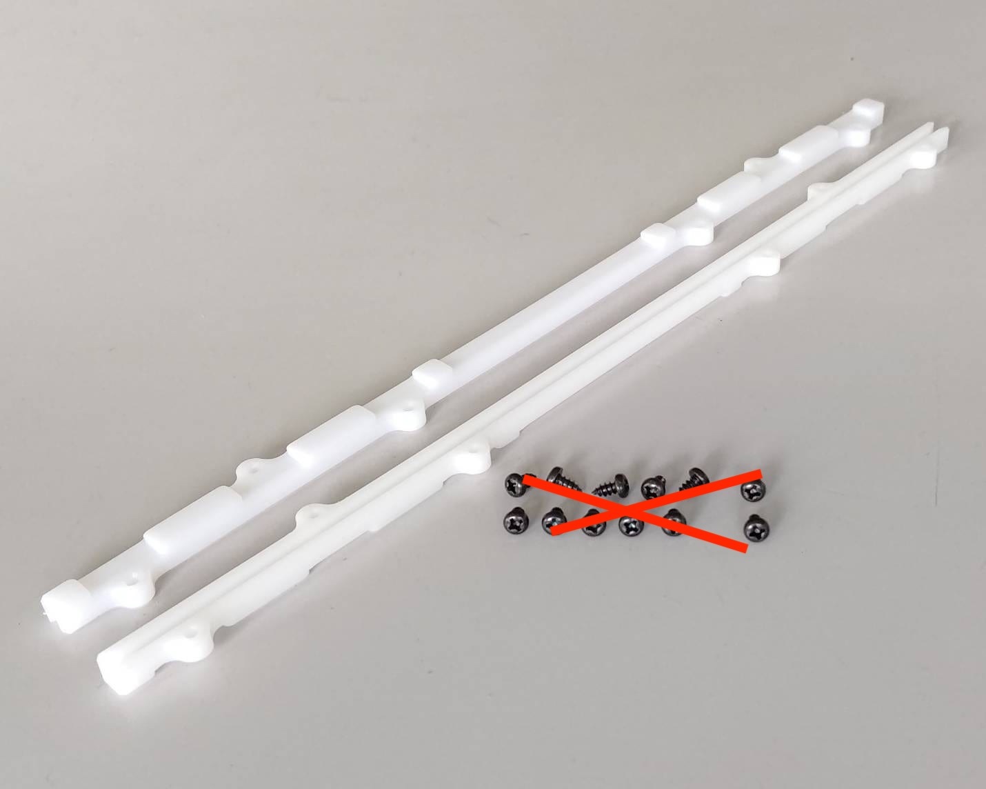 ヒロボー HIROBO パーツ 【0308-021】 PH16　バッテリーレールセット（残り部材わずか）（別売部品あり）.