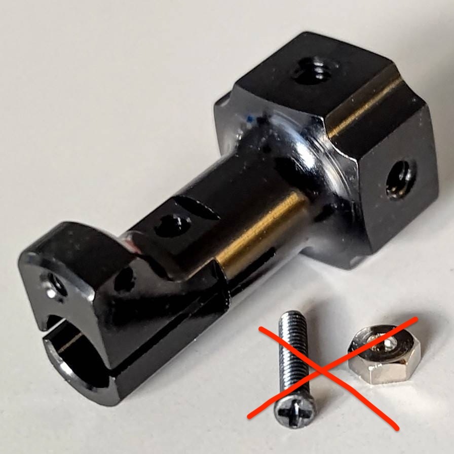 ヒロボー HIROBO パーツ 【0312-025】 S.R.B 4B センターハブ（別売部品あり）（残り部材わずか）