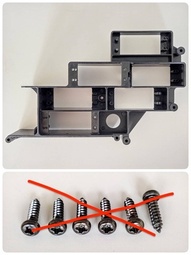 ヒロボー HIROBO パーツ 【0412-321】 SDX サーボマウント（別売部品